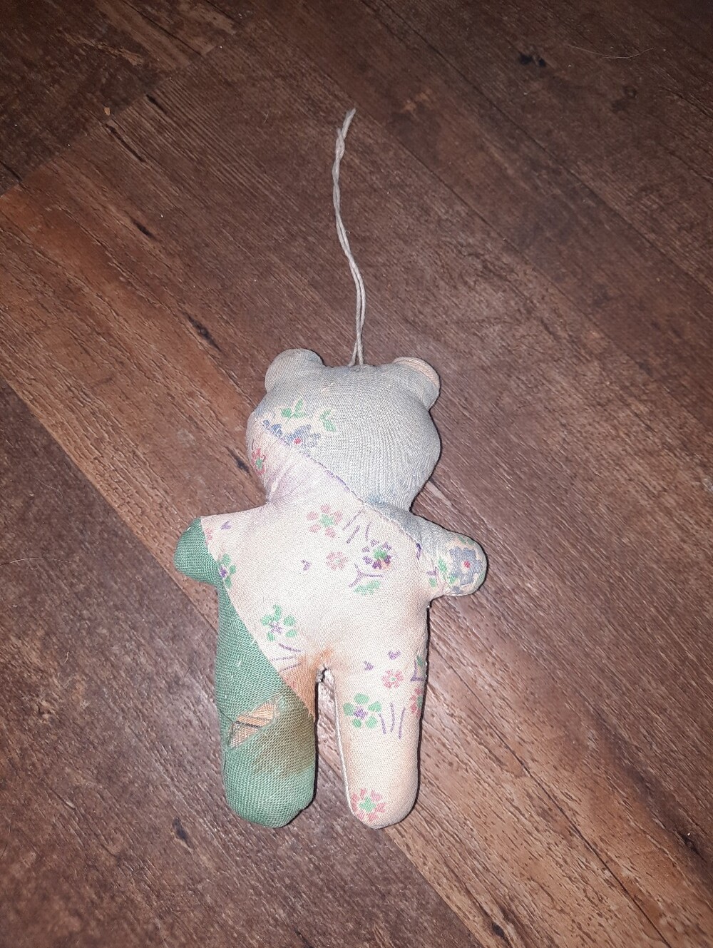 Handmade Vintage Small Quilt Bear